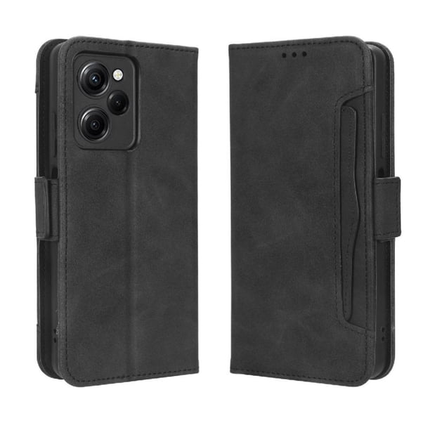 Funda Cartera Magnética para Xiaomi Poco X5 Pro- Tarjetero Desmontable, Cuero PU, Soporte