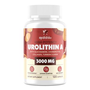 Suplemento Marafiki Urolithin A 2000 Mg Con Glucosamina 120 Cápsulas