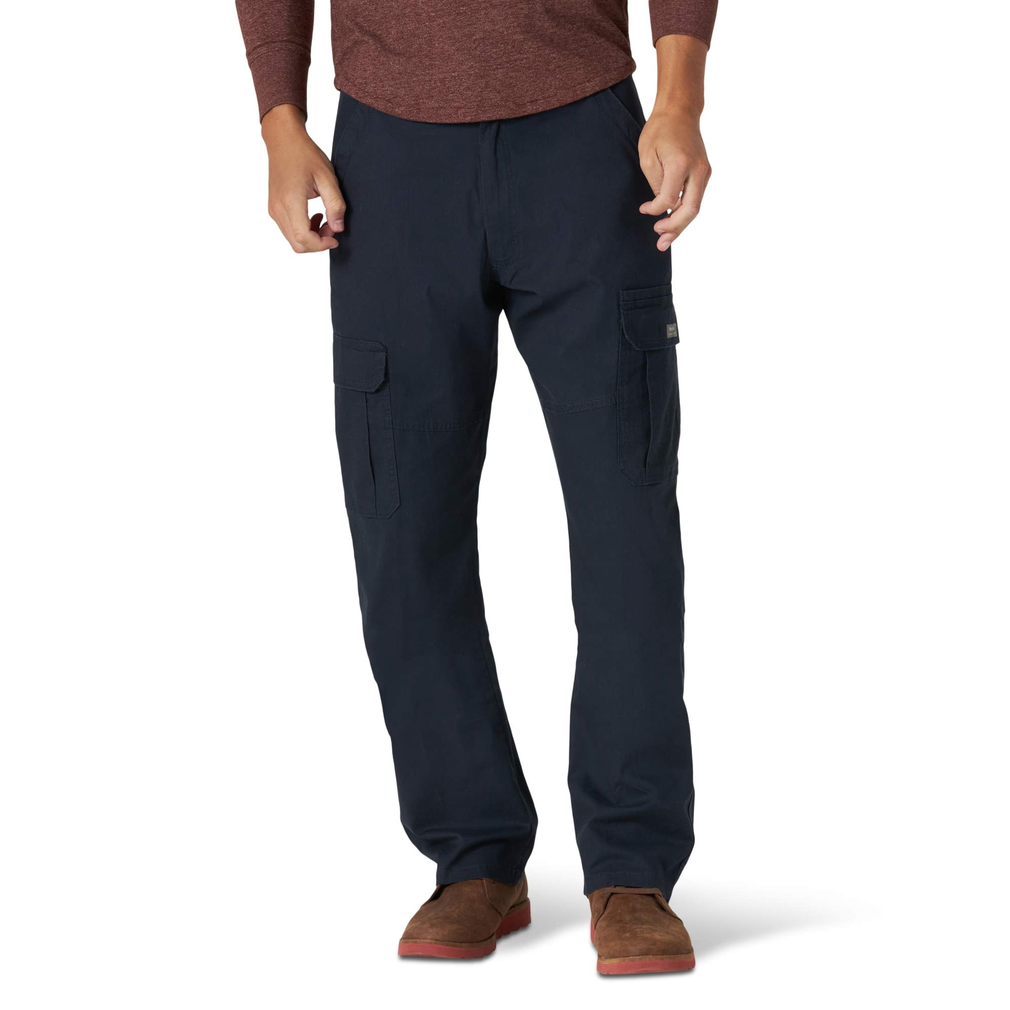 Pantalón Cargo Wrangler Authentics Relaxed Fit Navy Para Hombre