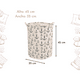 thumbnail image 3 of Canasto ropa sucia diseño ancla, 3 of 3