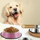thumbnail image 3 of Comedero de acero inoxidable para perros con base de goma (paquete de 2), 3 of 5
