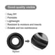 thumbnail image 3 of Rosetón de techo ELFCAB, paquete de 2, negro, nylon moldeado, 25.4 cm de diámetro exterior, 3 of 6