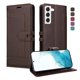 thumbnail image 2 of Premium Wallet Case for Samsung Galaxy S21 Plus with Card Slots & Kickstand, Flip Cover Brown, 2 of 6