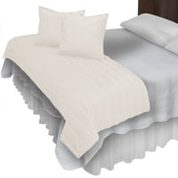 Mallorca - Piecera Con Fundas Velvet Crudo Reversible