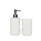 thumbnail image 1 of Set De Baño 2 Piezas Ceramica Jabon Porta Cepillo Bn, 1 of 1