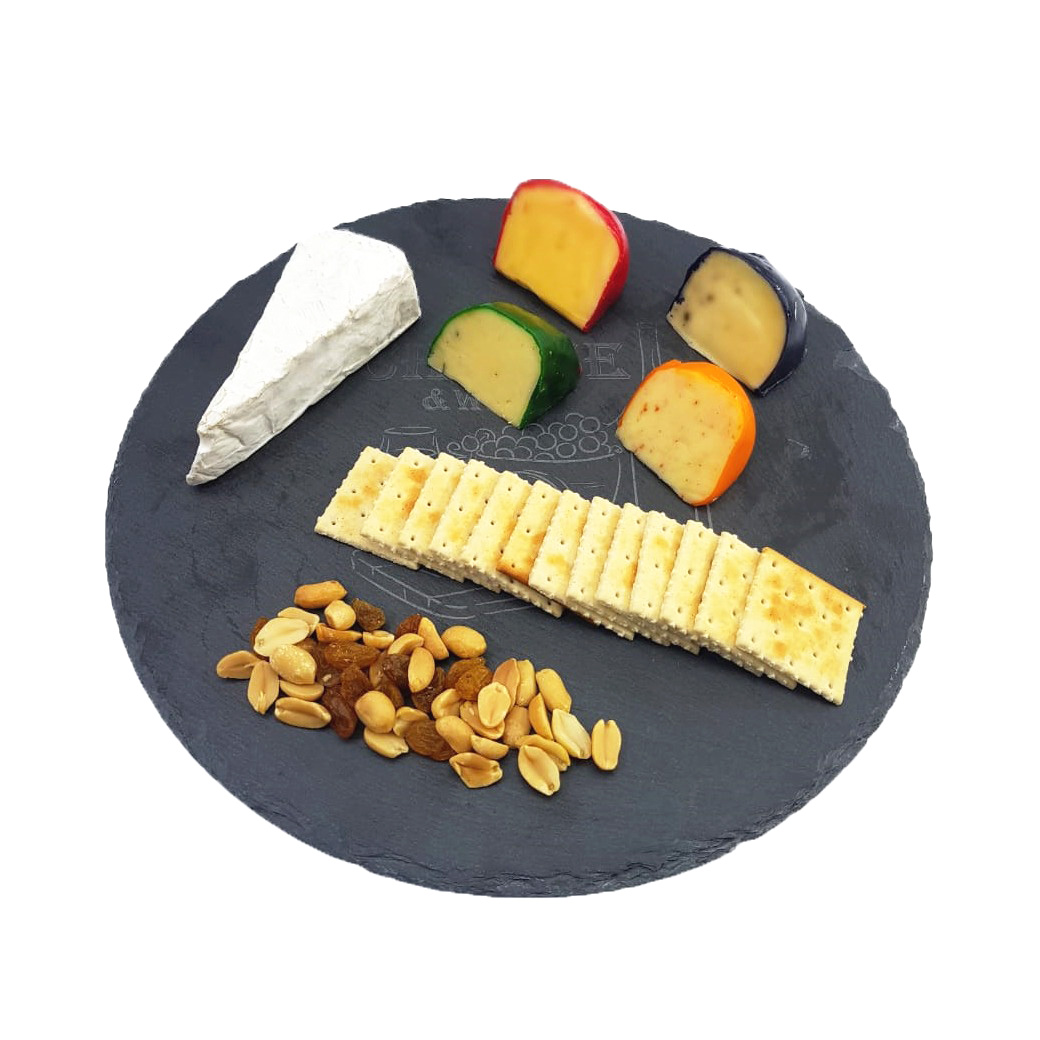 Oem - Tabla Cocktail Coctel Aperitivos Sushi Piedra Pizarra 25Cm