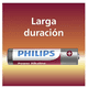 thumbnail image 2 of Pack de Pila AA 4 unidades alcalina Philips 1.5V, 2 of 3