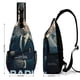 thumbnail image 2 of Paraíso Riñonera Bandolera con Estampado Integral para Hombres y Mujeres, Bolso Cruzado Gráfico de Tendencia, Mochila de Hombro Streetwear para Ciclismo y Deportes, Riñonera Versátil Casual, 2 of 6