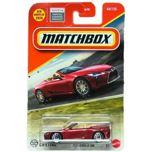 Mattel - Matchbox Para Coche Fundido A Presión Lexus Lc 500 2021, Escala 1:64, Color Rojo
