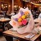 thumbnail image 5 of Papel Coreano Arreglos Florales Traslúcido 20 pcs Color Rosa 56x54 Cm, 5 of 9