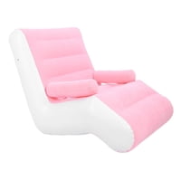 Citohome - Sillón Sofá Inflable Perezoso Con Apoya Brazos En Color Rosa