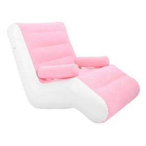 Citohome - Sillón Sofá Inflable Perezoso Con Apoya Brazos En Color Rosa