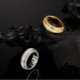 thumbnail image 2 of Anillo de Moissanita para Hombre Color D Claridad VVS1 Oro Pesado Alianzas de Boda para Él Anillos de Eternidad de Plata Esterlina 925 Unisex Talla 7-12, 2 of 7