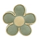 thumbnail image 2 of Set De 4 Cojines Diseño Flor Color Azul, 2 of 3