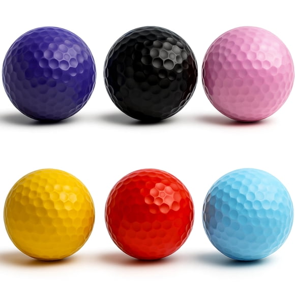 Pelotas de Golf Thorza Multicolores - Set de 6