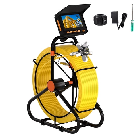 Cámara De Alcantarillado Jqkjcam 30 M 12 Luces 4.3""