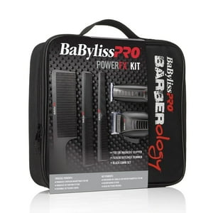 Babyliss Pro - Kit Cortapelo Power Fx Con 5 Accesorios Babylisspro Color Negro