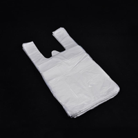 Genérica - Bolsa Camiseta Blanca 50X60Cm Pack 100 Und