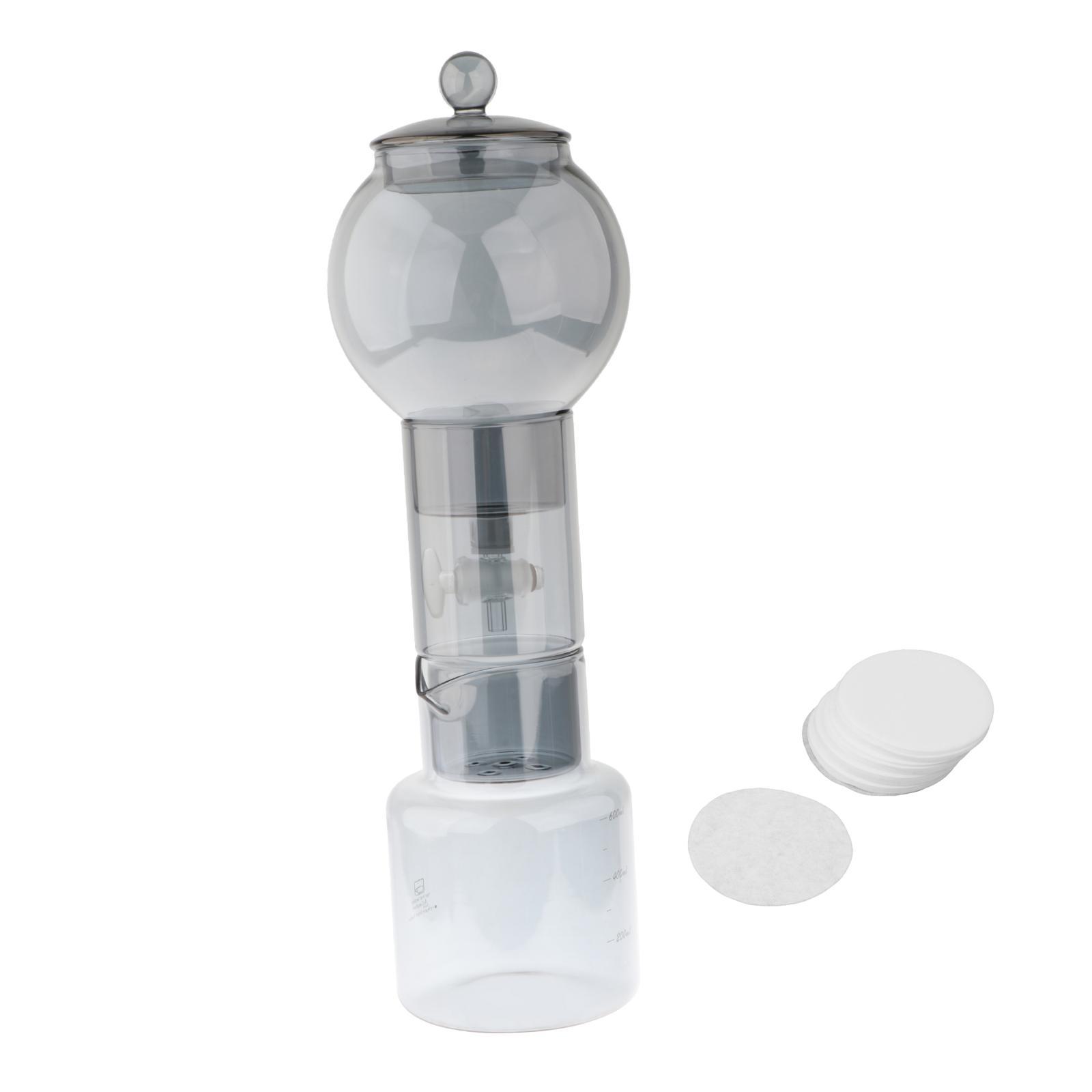 Bothyi - Cafetera Doméstica Olla Espresso Tetera Cafetera Para Regalos De Cumpleaños Gris