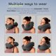 thumbnail image 4 of Almohada de viaje para cuello Coop Home Goods, inflable, ajustable al aire, 4 of 9