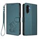 thumbnail image 1 of Samsung Galaxy A17 Funda Billetera con Ranuras para Tarjetas, Verde Oscuro, 1 of 6