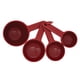 thumbnail image 1 of Juego de tazas medidoras KitchenAid Universal de 4 piezas, color rojo imperio, 1 of 3