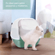 thumbnail image 2 of Rack & Pack Arenero Para Gato Cerrado 52 X 35 X 34 Cm Caja De Arena Para Gatos Con Tapa Y Puerta Abatible Incluye Pala Limpiadora Fácil De Limpiar Ideal Para Viaje Areneros Para Gatitos Tamaño Chico, 2 of 3