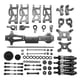 thumbnail image 5 of Wltoys 144001 Rc Car Upgrade Kit De Metal Piezas Accesorios De Eje De Transmisión De Brazos Gris, 5 of 5