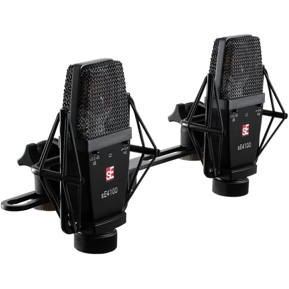 Micrófono SE ELECTRONICS sE4100 Cardioide para Estudio (Par)
