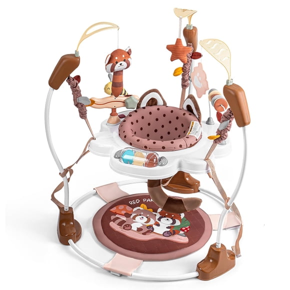 Centro de actividades para bebé Monniebaby 3 alturas Panda rojo