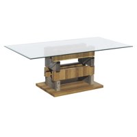 Msa Muebles Santa Ana - Mesa De Centro Durmientes (120 X 60 X 44.5Cm)