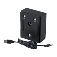 Ioensy - Parrilla Barbacoa Usb Metal Dc 12V Giratorio Bbq Spit Para Cocina Camping