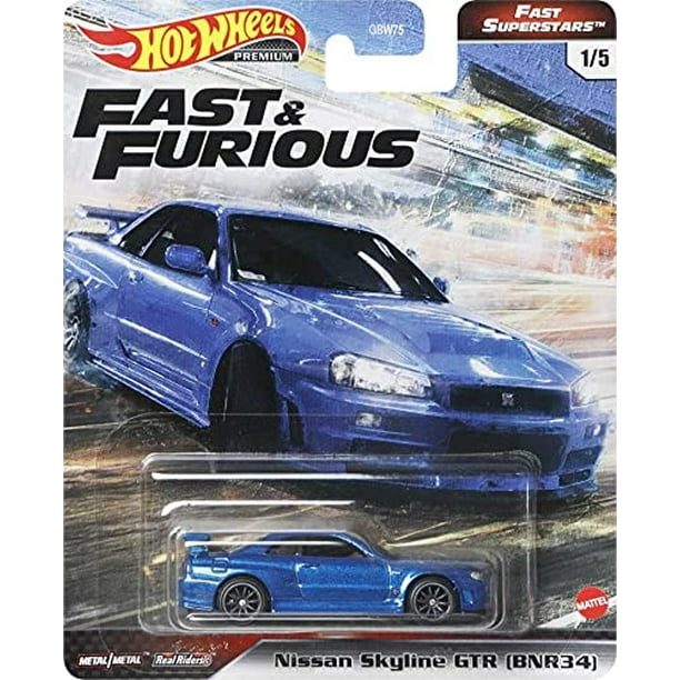 Hot Wheels Fast & Furious Colección de vehículos a escala 1:64 de