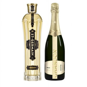 Bbvinos - 2 Licores: 1 Saint Germain + 1 Chandon Brut