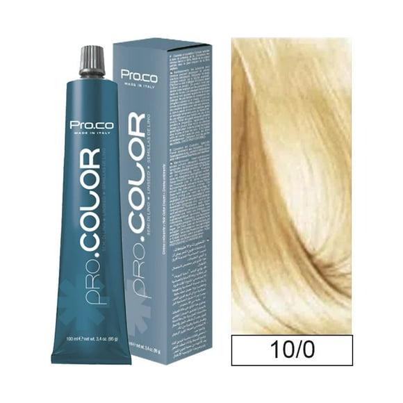 Tintura Permanente Pro.color 10/0 100ml + Oxidante