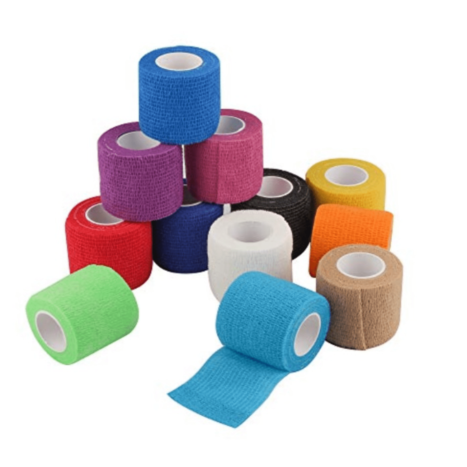 Makrohome - Pack X 12 Venda Coban Cinta Para Vendaje Deportes 7.5cmx4,5m