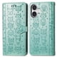 thumbnail image 3 of Funda Cartera FOXDOCK para iPhone 16 Plus , Flip PU con Relieve de Gatos y Perros, Tarjetero y Soporte, 3 of 6