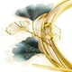 thumbnail image 4 of Espejo Redondo Deco Mural Dorado Floral 70 Cm, 4 of 5