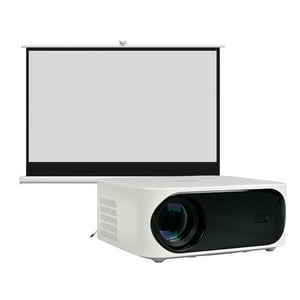 Proyector Portatil Smart Orion 12000Lm + Telón 100"" Levo