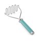 thumbnail image 2 of Masher KitchenAid Gourmet, acero inoxidable, 26 cm, color aguamarina, 2 of 6