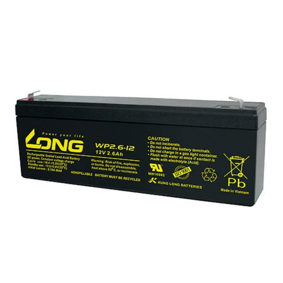 Bateria 12v 2.6ah