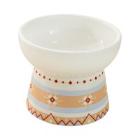 Magideal - Cuenco Para Comida De Gatos, Estación De Alimentación Para Mascotas Pequeñas, Dispensador De Alimentos Moderno Con Soporte, Comedero Elegante. Estilo D