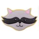 thumbnail image 2 of Cortador de galletas Ann Clark con forma de mapache Woodland, 10,2 cm, 2 of 9