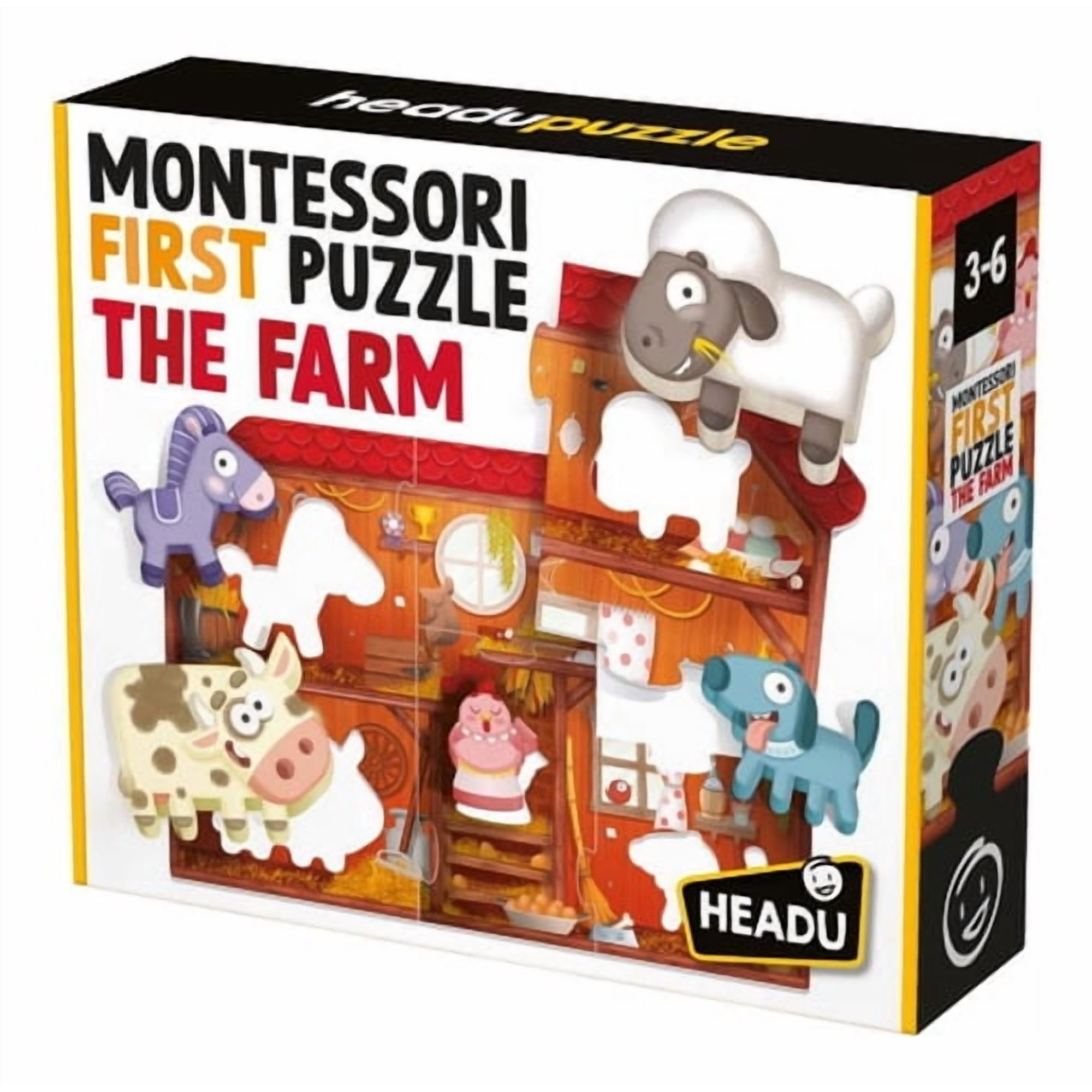 Heye - Puzzle Montessori La Granja Headu