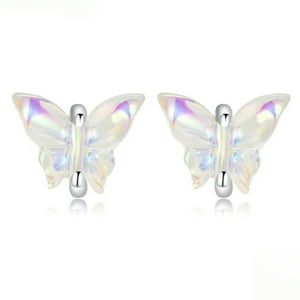 Lukso - Aros Mariposa Elegante En Plata 925