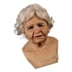 thumbnail image 2 of Máscara Realista De Látex Para Hombre Viejo Para Halloween, Cosplay, Pelo Blanco, Mujer, 2 of 5