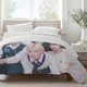thumbnail image 2 of Stray Kids Bedding Sets Bed Cartoon Duvet Cover Lightweight 3 Piece Bet Sets for Kids Boys Girls, 2 of 4