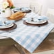 thumbnail image 5 of Mantel DII Buffalo Check Collection 150x300 cm azul claro, 5 of 9