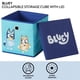 thumbnail image 2 of Cubo de almacenamiento Idea Nuova Bluey plegable de 25 x 25 x 25 cm con tapa, 2 of 6