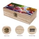 thumbnail image 3 of Capitán Calzoncillos Caja Organizadora de Madera Rústica - Caja Decorativa Multifuncional para Escritorio, Hogar, Oficina, Joyas y Manualidades, 3 of 6